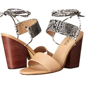 Women Splendid gladiators stocked heels sandals